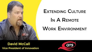David McCall - VP of Innovation at QTS Data Centers