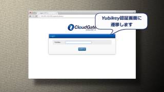 Login CloudGate Using YubiKey
