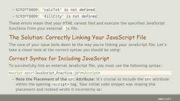 Troubleshooting JavaScript: How to Properly Link a .js File to Your HTML