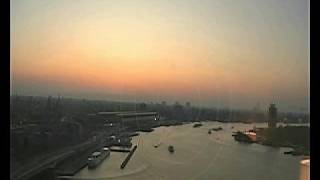 Sunset in Amsterdam