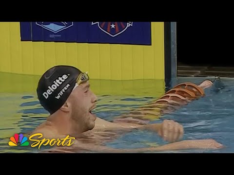 Daniel Wiffen makes late move to secure men's 800m freestyle victory in Austin | NBC Sports