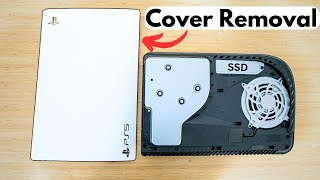 How to Remove PS5 Plates (Cover) and Access SSD
