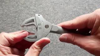 Wera 6006 Joker 2 Double Open-End Wrench Set, 7-19 mm / Imperial, Self-Adjusting unboxing