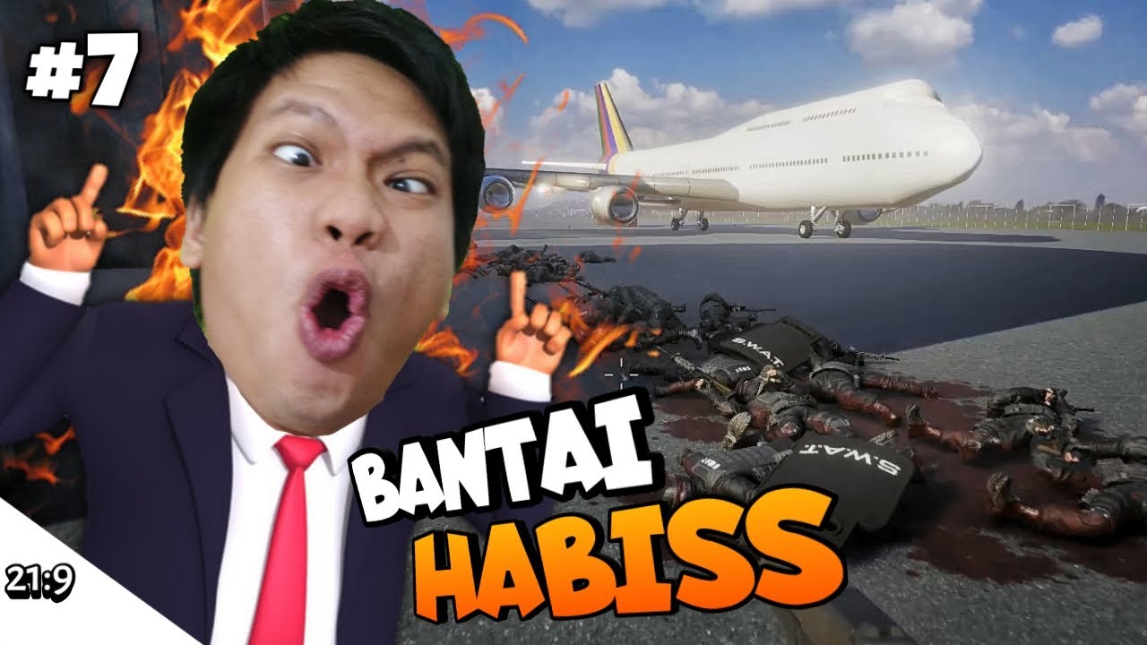 BANDARA PUN KITA HAJARRR!!! WKWK!! Stick Em Up Part 7 [SUB INDO] ~Susah Bangettt Parahh!!