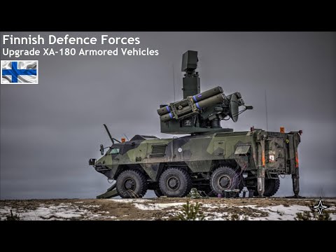 Finnish state-controlled Patria Group upgrade fleet of Finnish XA-180 armored vehicles
