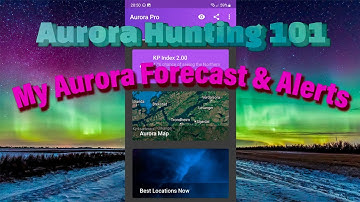 Aurora Hunting 101-Episode 34-My Aurora Forecast & Alerts Review