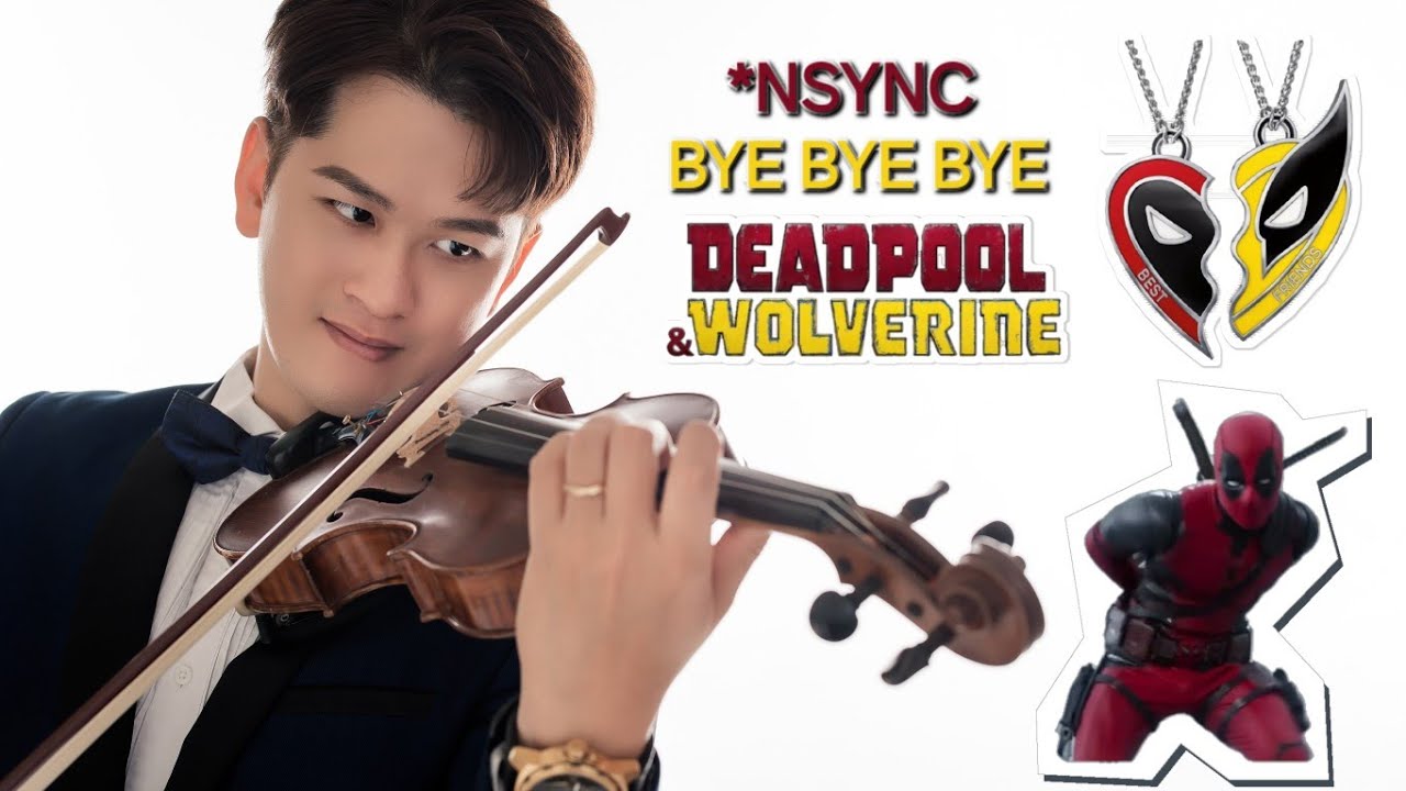 蔡老師多重宇宙Bye Bye Bye《死侍與金鋼狼》by Piano/Yung Tsai + Violin/Yung Tsai ...