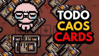 TODAS Mis Lágrimas son CAOS CARDS pero Aparece DELIRIUM si me Golpean [TBOI]