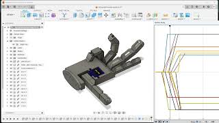 Prosthetic Mechanical Arm | CAD Prototype | Motion Study | Fusion360