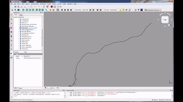 Horizontal highway alignment generation in FreeCAD