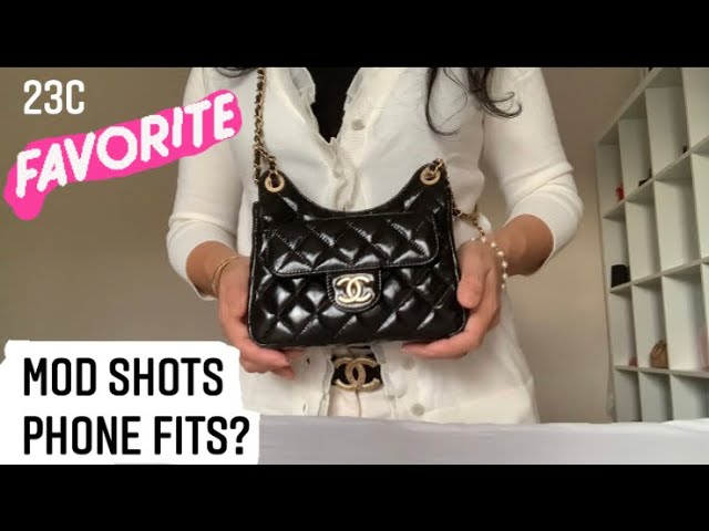 Chanel Unboxing Small Hobo Bag 23C + Mod Shots