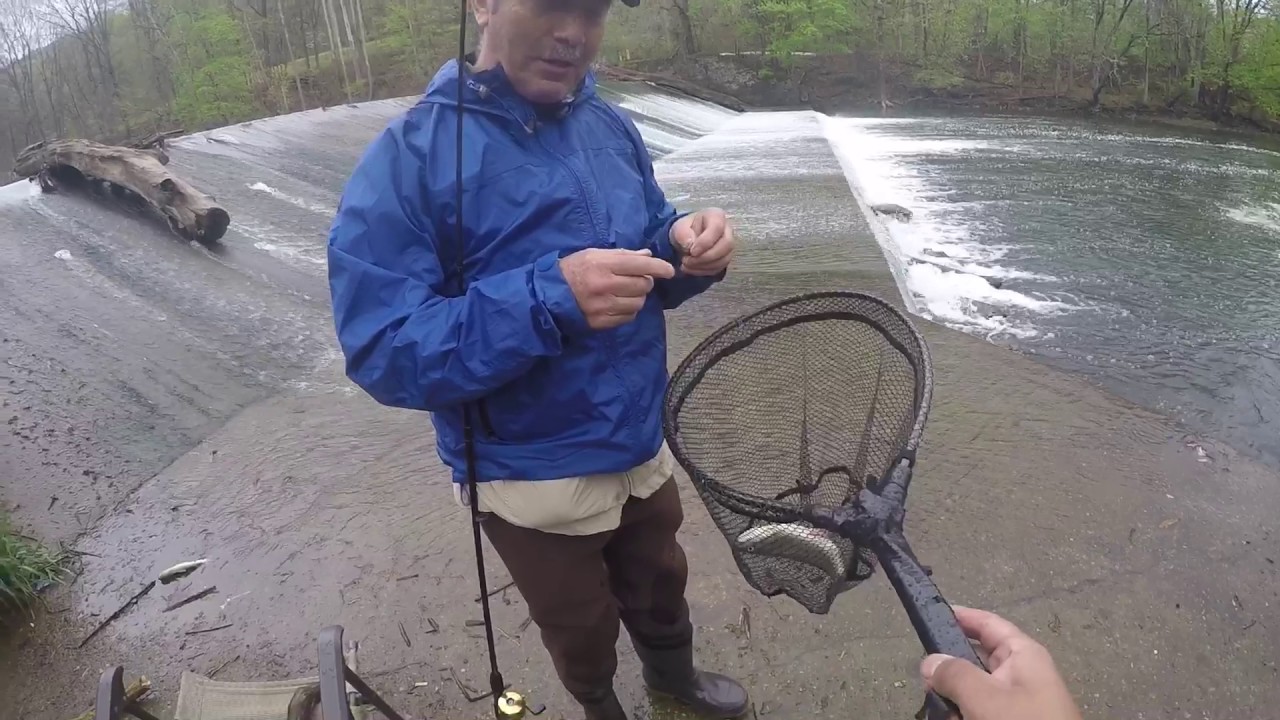 La primera trucha arcoiris New Jersey trout fishing YouTube