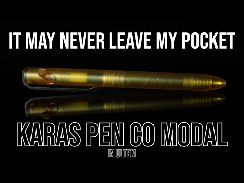 A Must Have PP Pen For Your EDC - Karas Pen Co Modal in Ultem