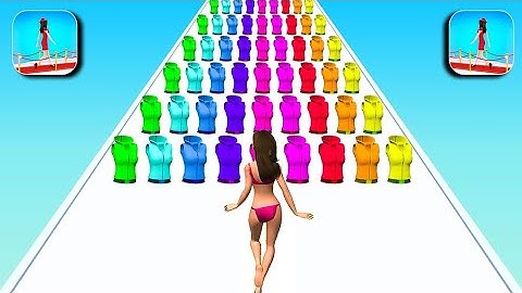 Clothes Run in All Levels Mobile Game Walkthrough New Update Trailers Gameplay iOS,Android MRCDSFU