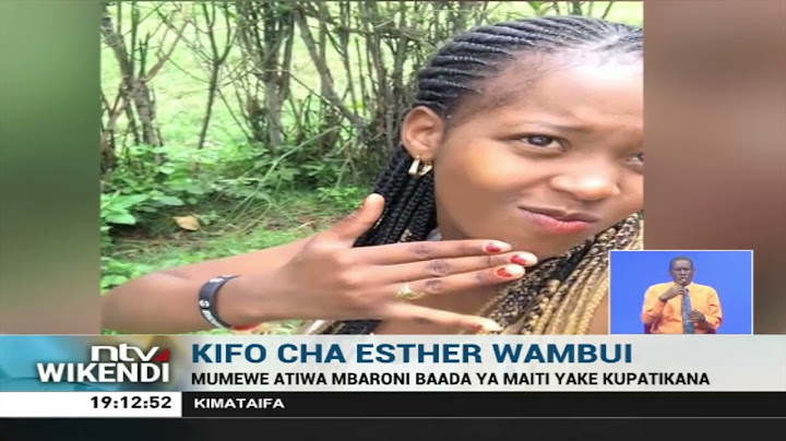 Mume wa mwanamke aliyeuawa kinyama atiwa mbaroni