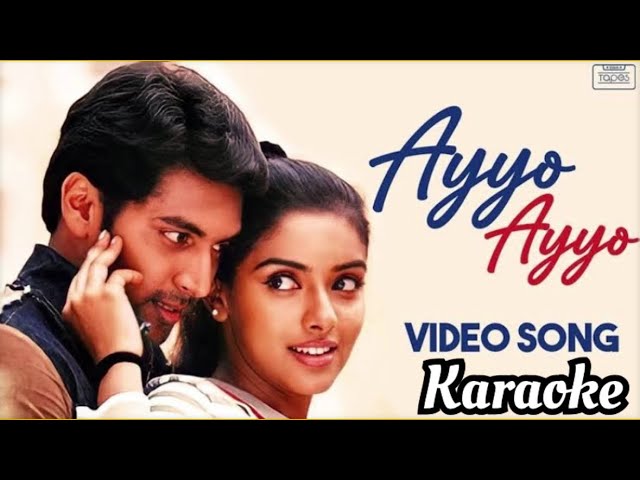 Ayyo Ayyo Un Kangal Song Karaoke With Shalini For Male Singers - M Kumaran S/o Mahalakshmi Movie
