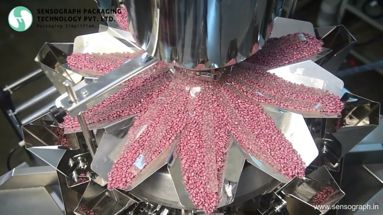 Food Packing Machine | Seeds Packing Machine | Sensograph Multihead Weigher