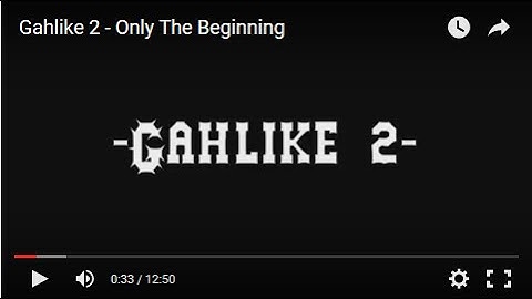 Gahlike 2 - Only The Beginning (Project M Combo Video)