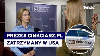 Prezes serwisu wymiany walut Marcin P. został zatrzymany w USA