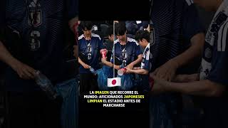 Hinchas Japoneses Mundial 2026 #Japon #futbol #culturaJaponesa #respeto #Mundial #curiosidades