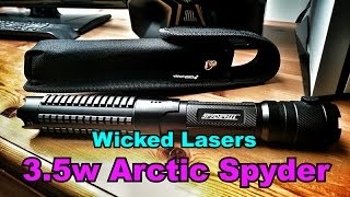 Wicked Lasers s3 Arctic Spyder Laser 3.5w 445nm