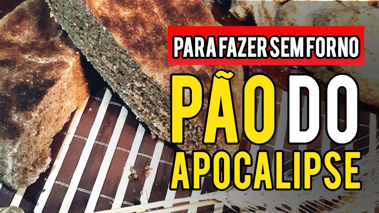 PÃO CASEIRO SEM USAR O FORNO | Do grão ao pão