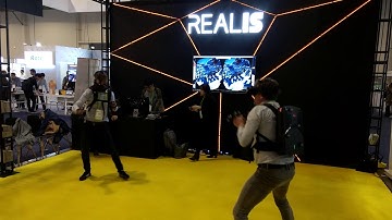 CES 2018, REALIS  Virtual Reality game