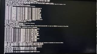 kernel error after install