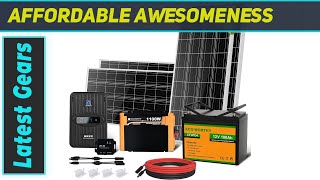 Solar Power Kit Review Eco-Worthy 1.6Kwh Complete Setup For Off-Grid Living