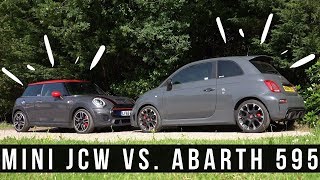 Abarth 595 Competizione vs Mini JCW | Head 2 Head