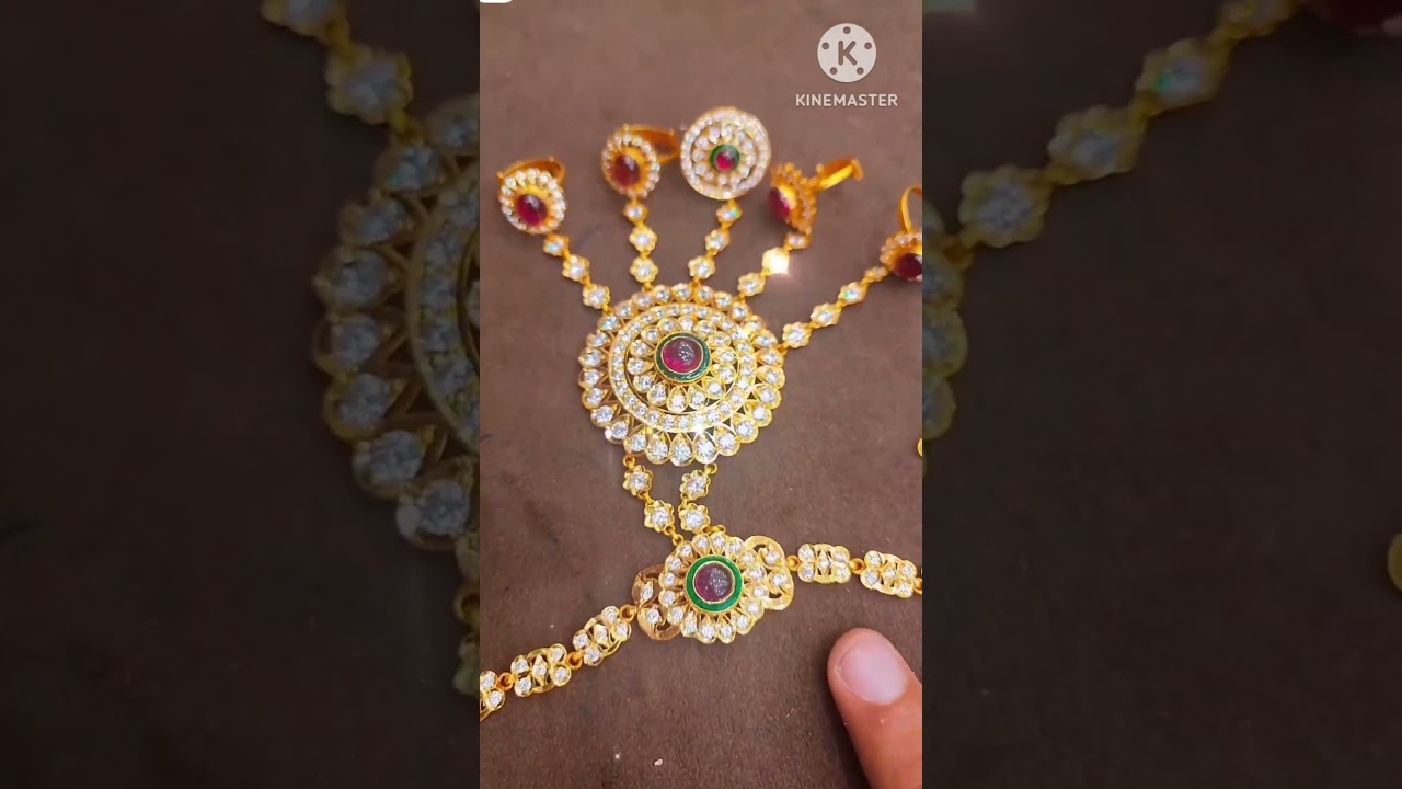 Rajputi Gold Hathphool Design Gold Hathphool Design Wedding Jewellery Beautiful Hathphool Design
