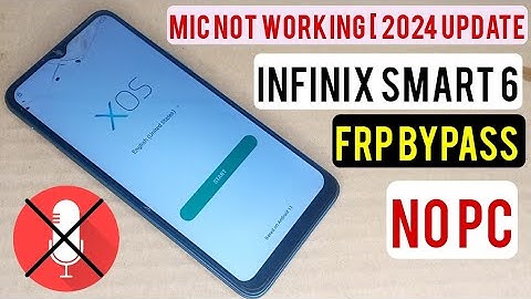 Infinix Smart 6 Frp Bypass Android 11 Latest  Security 2024 | Infinix X6611B Google Account Remove