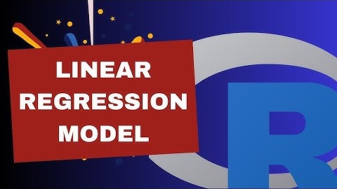 Linear Regression model using R Programming  | R Programming for Beginners |