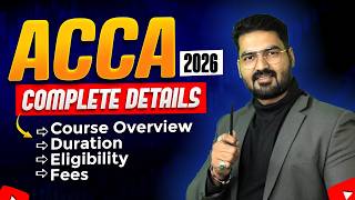 ACCA Course Full Details 2026 | Fees, Duration, Eligibility Explained | CMA CS Rohan Nimbalkar #acca