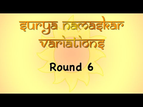 Surya Namaskar Variations - Round 6 | Rashmi Ramesh