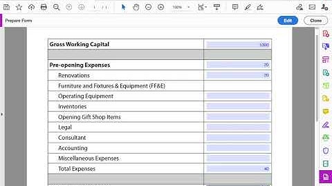 Addition and Subtraction in Acrobat Pro