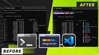 How to Customize Windows Terminal with Oh My Posh and Visual Studio Code✨