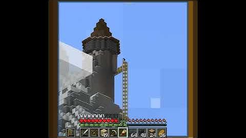 Breaking the First Rule of Minecraft - Scaffold Edition