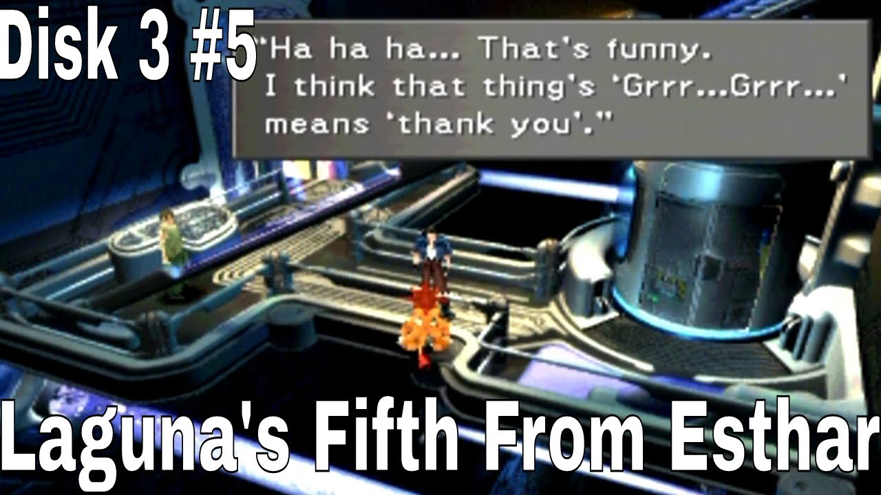 Final Fantasy VIII 8 Disk 3 Laguna's Fifth From Esthar