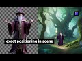 Exact positioning of transparent objects in your ComfyUi AI scene