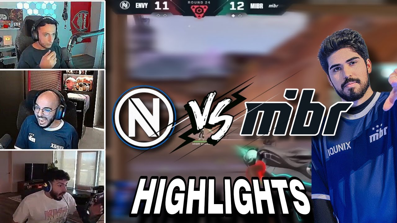 The WORLD REACTS to MIBR vs ENVY HIGHLIGHTS