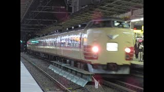 (今は亡き)JR東日本 189系M51編成 返却回送 中野駅 通過