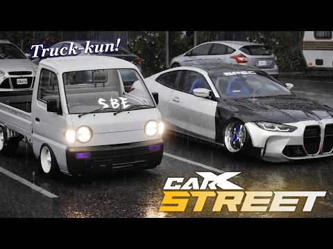 NEW Kei Truck & Rain Drifting/Driving on CarX Street [Early Access] | Funny/Dumb Moments