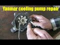How to replace a marine diesel fresh water pump