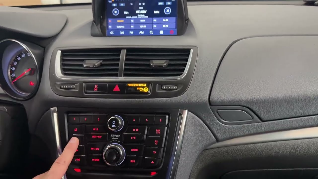 Android radio Opel Mokka CarPlay 2012-2016