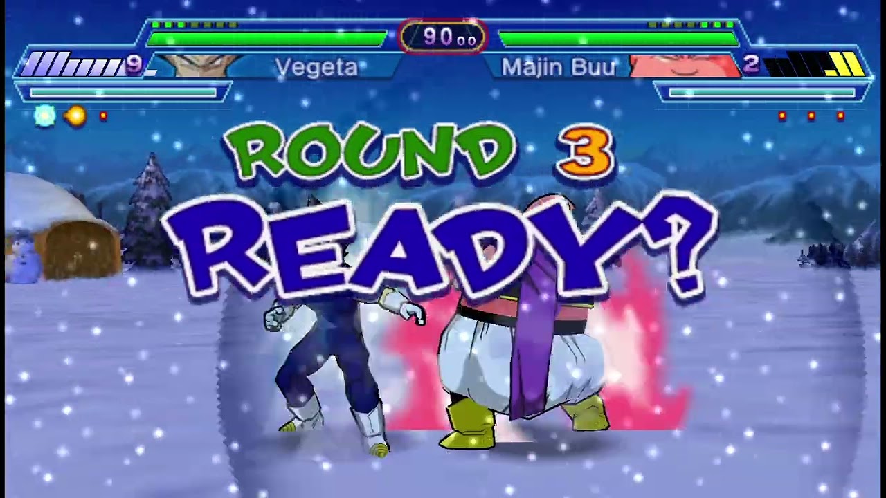 Majin Vegeta VS Fat Buu – Dragon Ball Z Shin Budokai 2