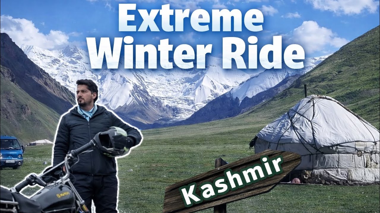 Winter Ride on Motorcycle 125🏍️|Extreme Cold Weather🥶|Chatter Klass to Muzaffarabad👌🏼