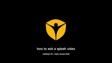 Visionaire Studio Basics: How to add an intro video - method #1
