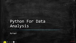 Python Lecture 2  | What is Programming | NMD Pvt Ltd. Data Analytics Courses, Pune | DA6 Batch