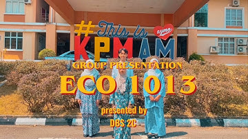 ECO 1013, SESSION 1/2023 PROJECT VIDEO PRESENTATION CHAPTER ELASTICITY ✧˖*°࿐